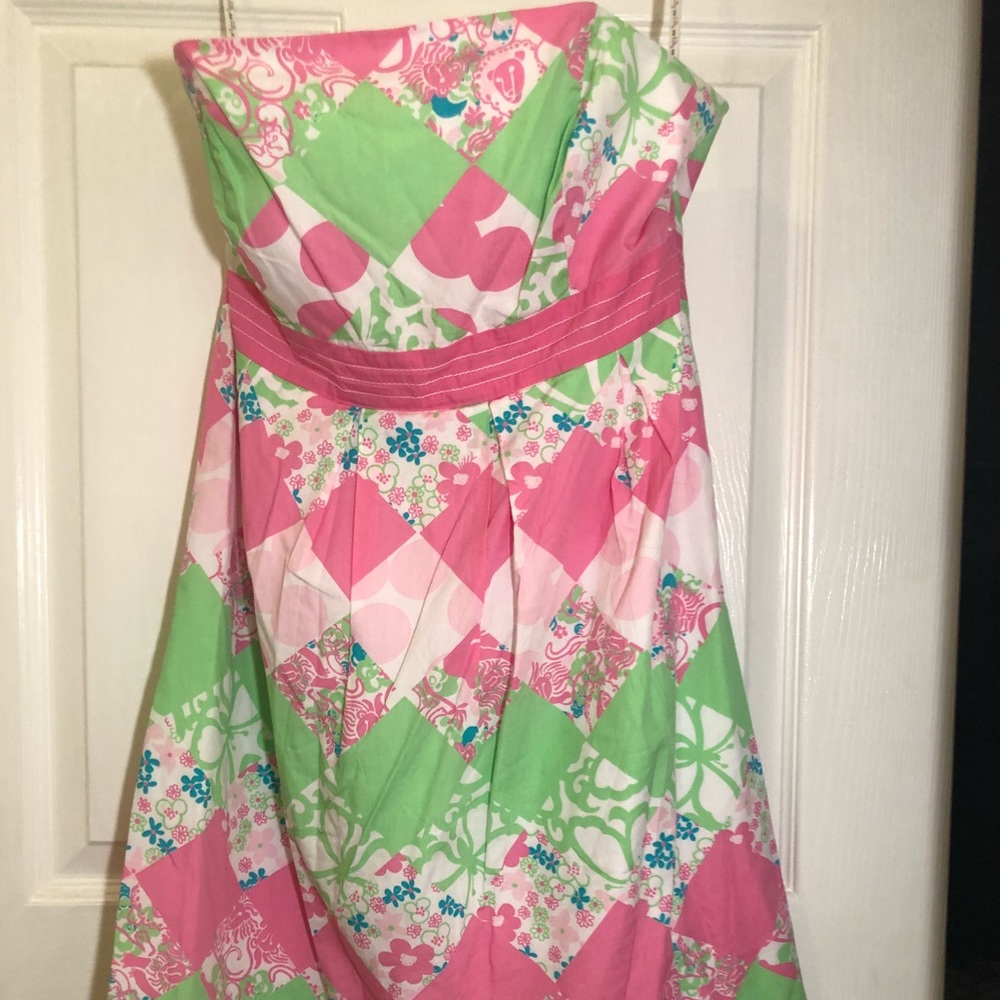 Lilly Pulitzer Strapless Dress